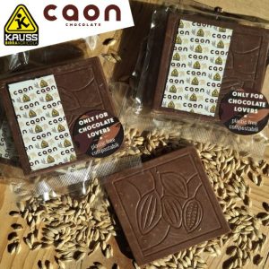 Cioccolato Caon per Kauss realizzato con il malto d'orzo di Kauss