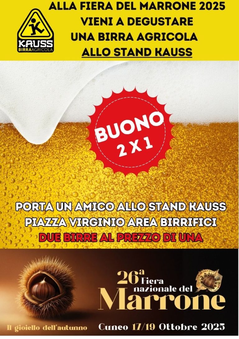 Buono 2x1 Fiera del Marrone