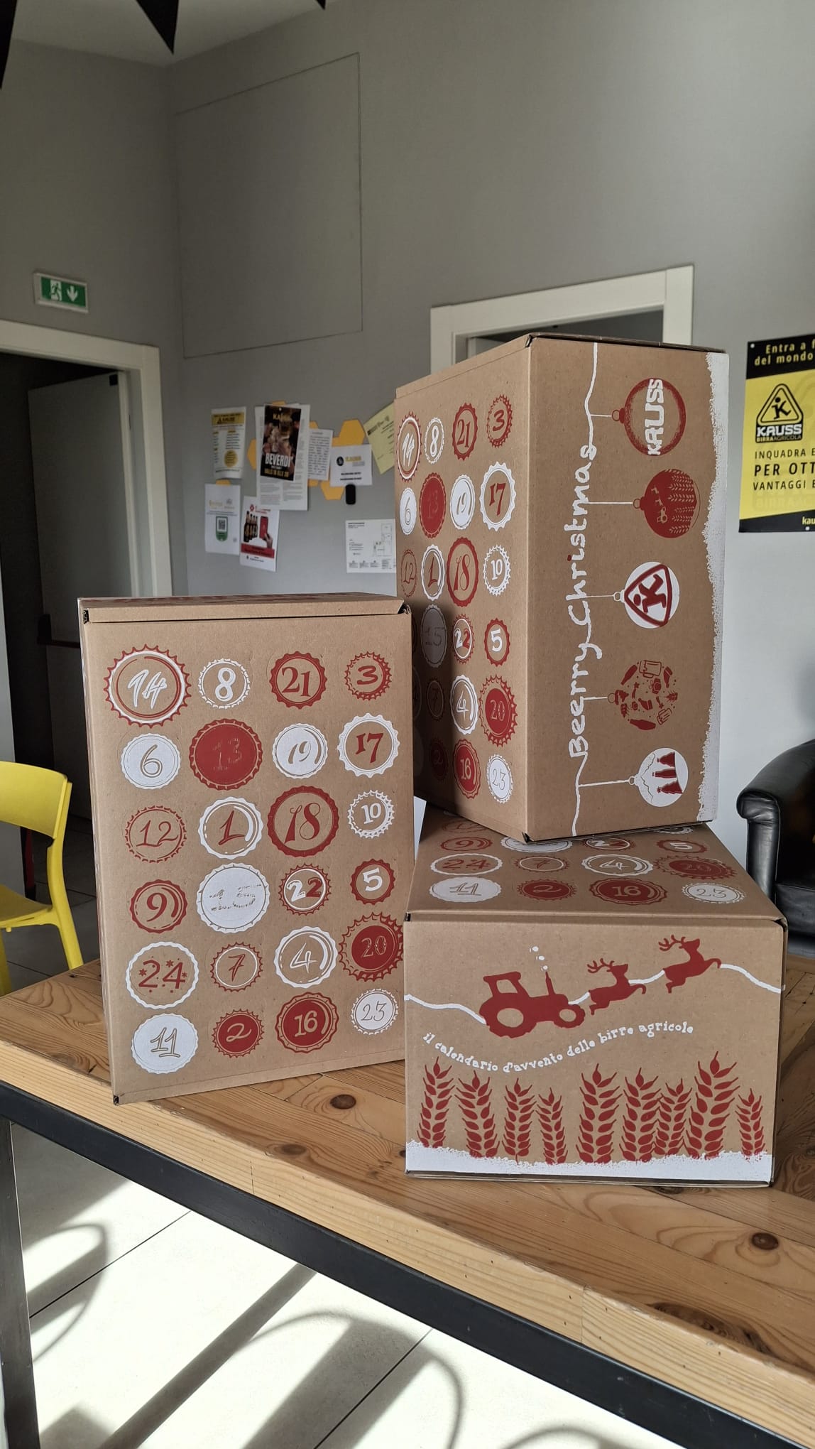 Il calendario dell'avvento delle birre agricole italiane Kauss