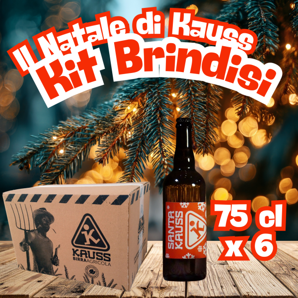 Kit Kauss Brindisi di Natale - Birra agricola agricola