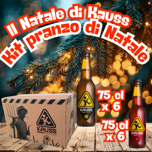 Kit Kauss Pranzo di Natale - Birra artigianale agricola