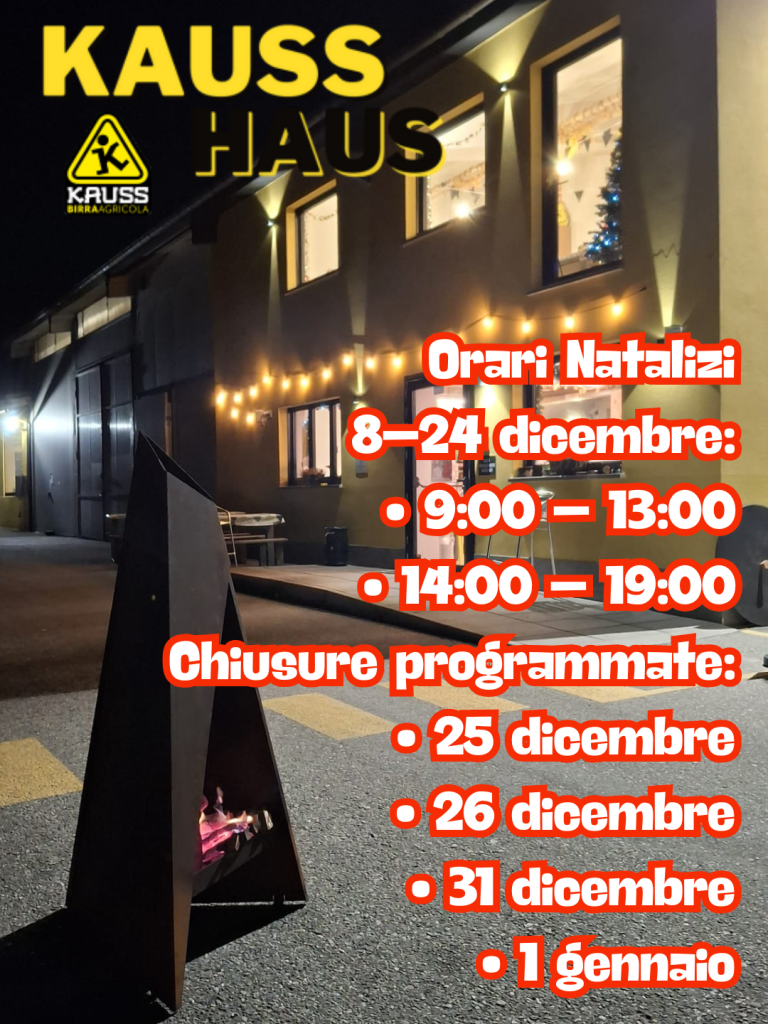 Orari natalizi Kauss Haus