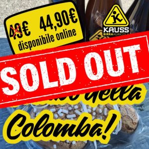 Combo della Colomba Artigianale alla Birra Doppio Malto + 3 Birre Kauss 75cl