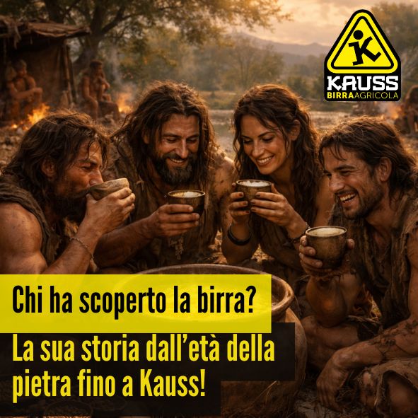 La storia della birra dall'età della pietra alla fondazione di Kauss tratta dalla tesi di luigi cagioni