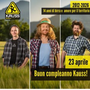 Compleanno di Kauss, il 23 aprile 2026 kauss compie 14 anni