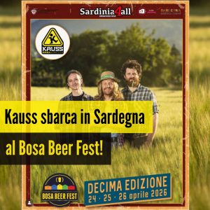 Kauss per la prima volta al Bosa Beer Fest, il festival di birra più grande della Sardegna