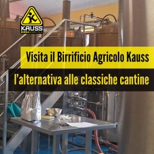visita al birrificio agricolo Kauss in provincia di Cuneo
