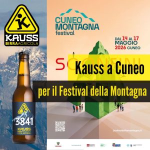 Kauss al Festival della Montagna di Cuneo