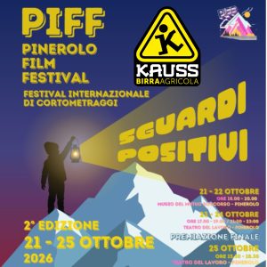 KAUSS SOSTIENE IL PINEROLO FILM FESTIVAL